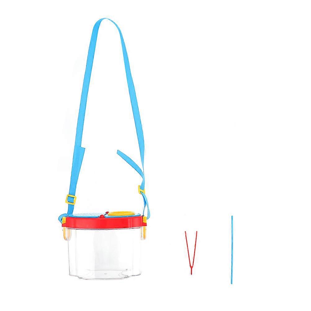 Transparent ABS Acrylic Observation Box for Outdoor Exploration Tools and Storage Use 1 Set