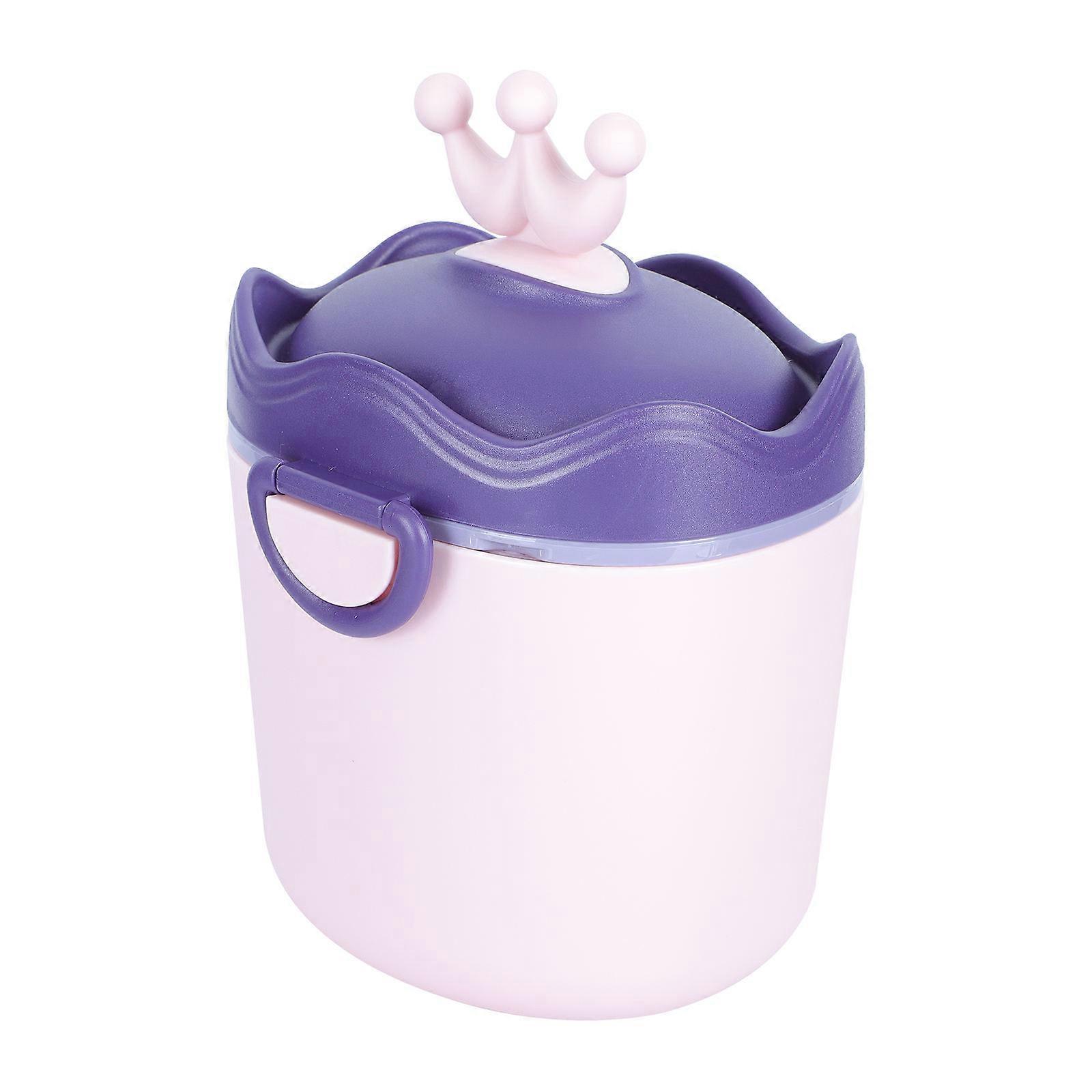 Sealed Milk Storage Box For Travel And Shopping 500ml Portable Food Container Made Of Safe PP Material 1Set