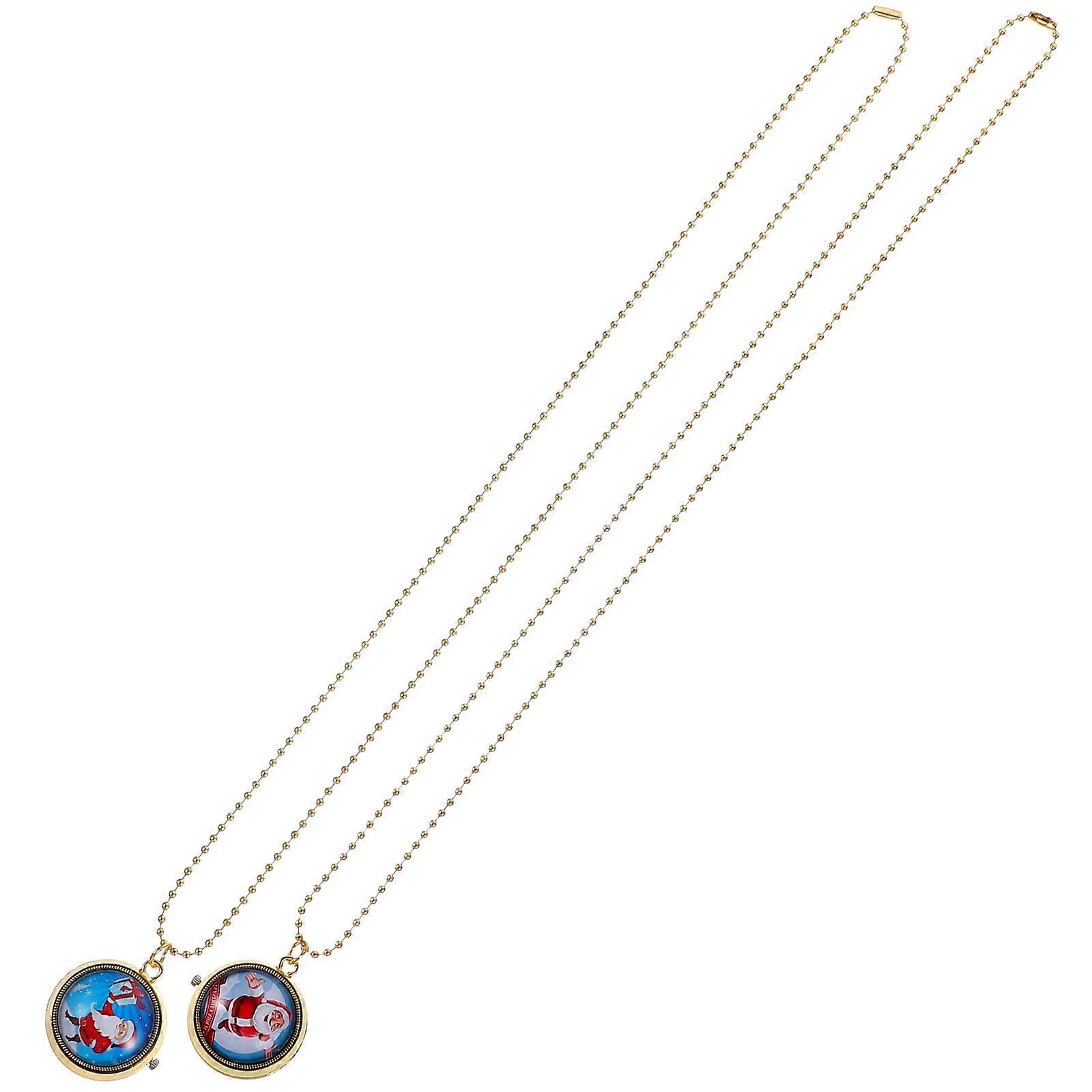 Classic Pocket Watch Designed For Students In Unique Christmas Style Ideal For Hiking And Camping 2Pcs