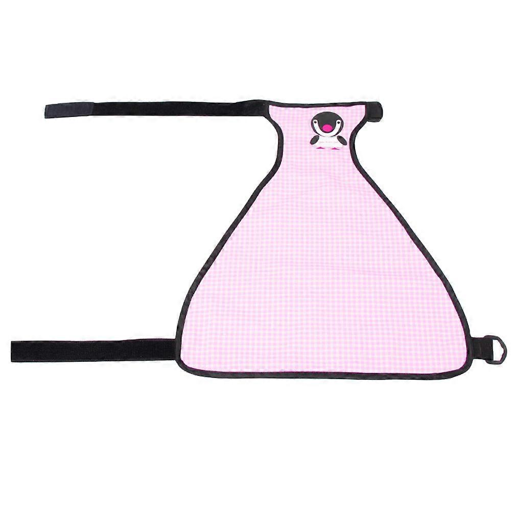 Capa protetora leve para a barriga do cão com padrão xadrez para animais de estimação tamanho XXL rosa 1Pack
