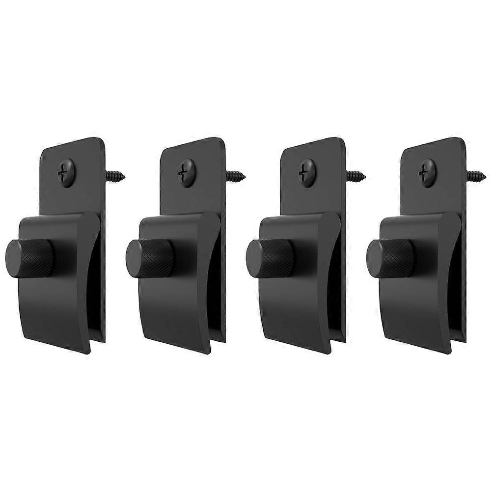 4pcs Plastic Wall Hangers with Quilt Clips for Tapestry, Blankets, and Rugs – Space Saving, Easy Setup, Minimalist Home Decor Display