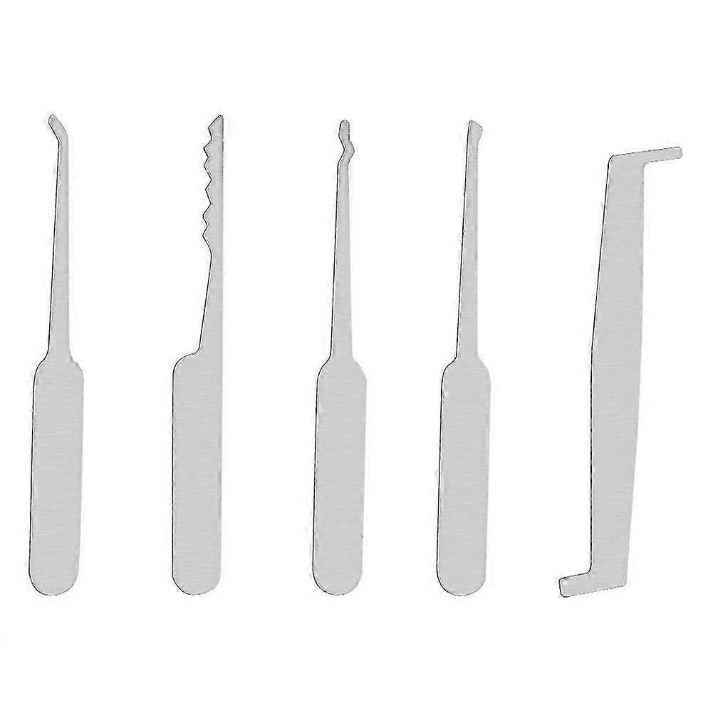 5 PCS Unlocking Training Tool Set - Padlock Opener Kit for Locksmiths & Beginners - Essential Practice Tools