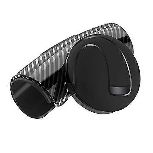 Universal Steering Wheel Knob Spinner Handle Ball for Cars - Black, Ergonomic Design, Easy Grip, Compatible with Most Vehicles