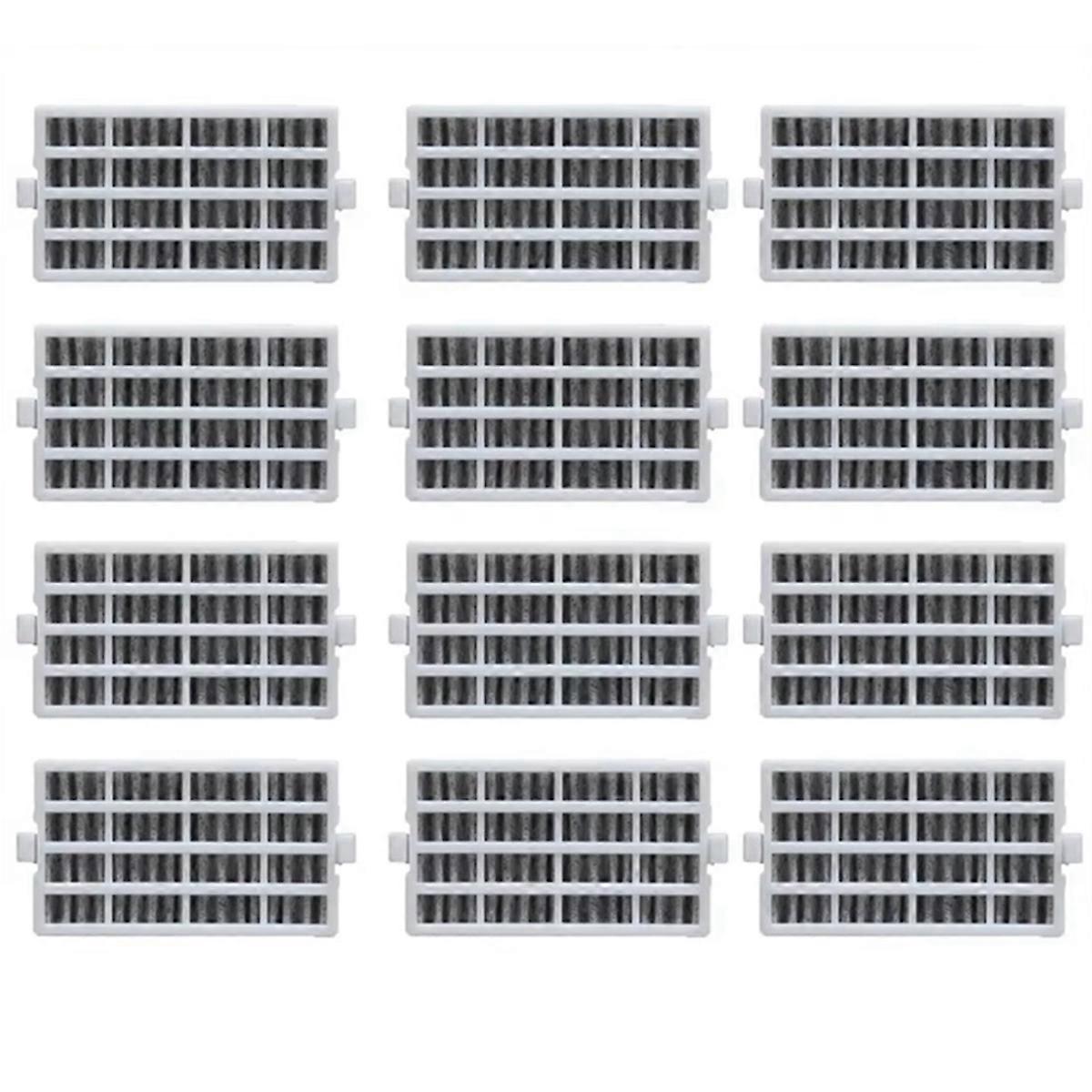 12Pcs Air Filter for W10311524 W10315189, W10335147, 1876318, AP4538127 Refrigerator Fresh Flow Air Filter