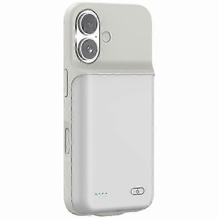 iPhone 16 Charging Backup Case with 7000mAh Power Bank Compatibility