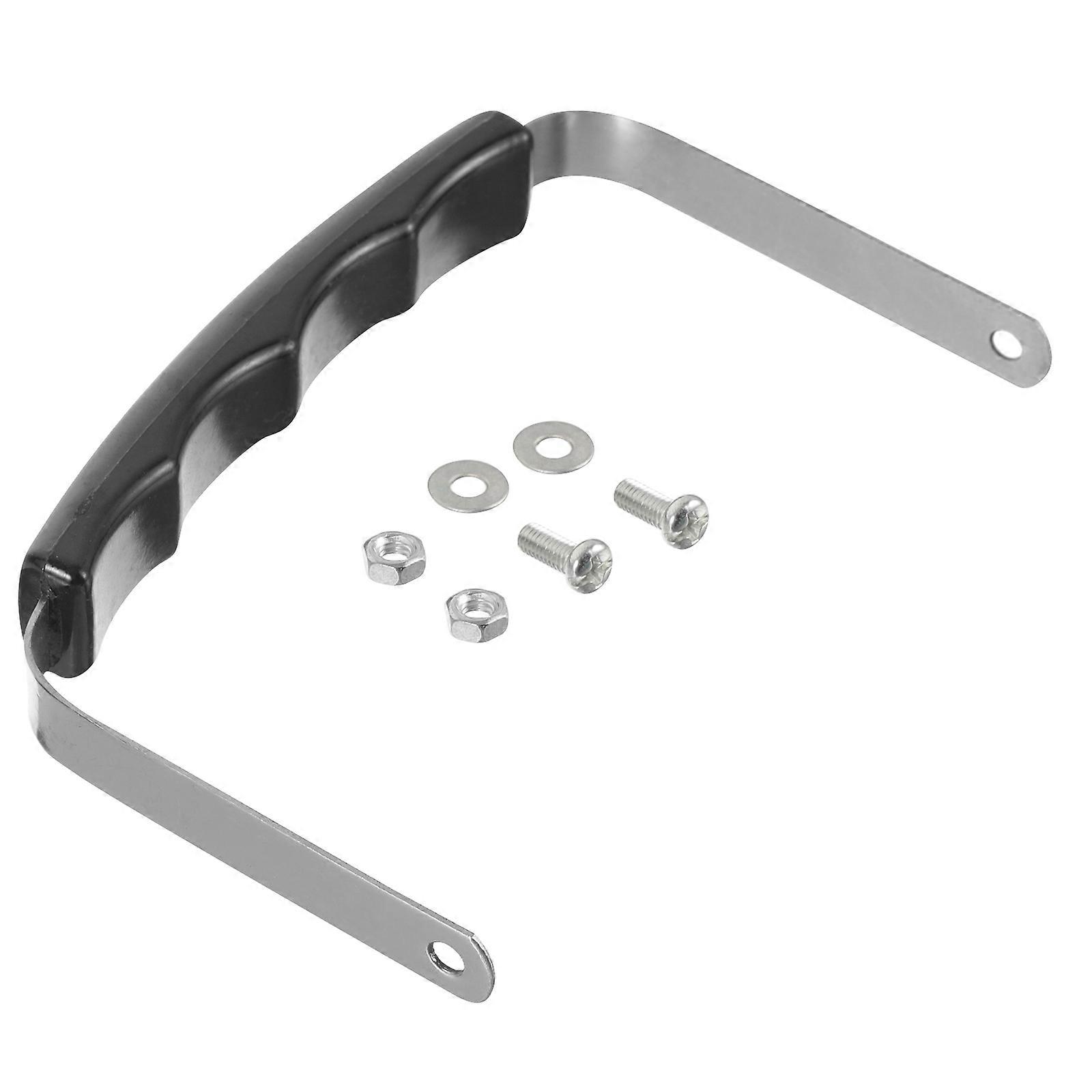 Ergonomic Wear Resistant Kettle Grip Handle – Compact Stainless Steel Teapot Accessory with Screws, Heat Resistant Replacement for Kitchen Convenience