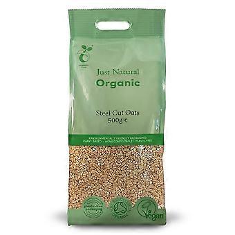 Just Natural Organic Organic Steel Cut Oats 500g - 3 Pack