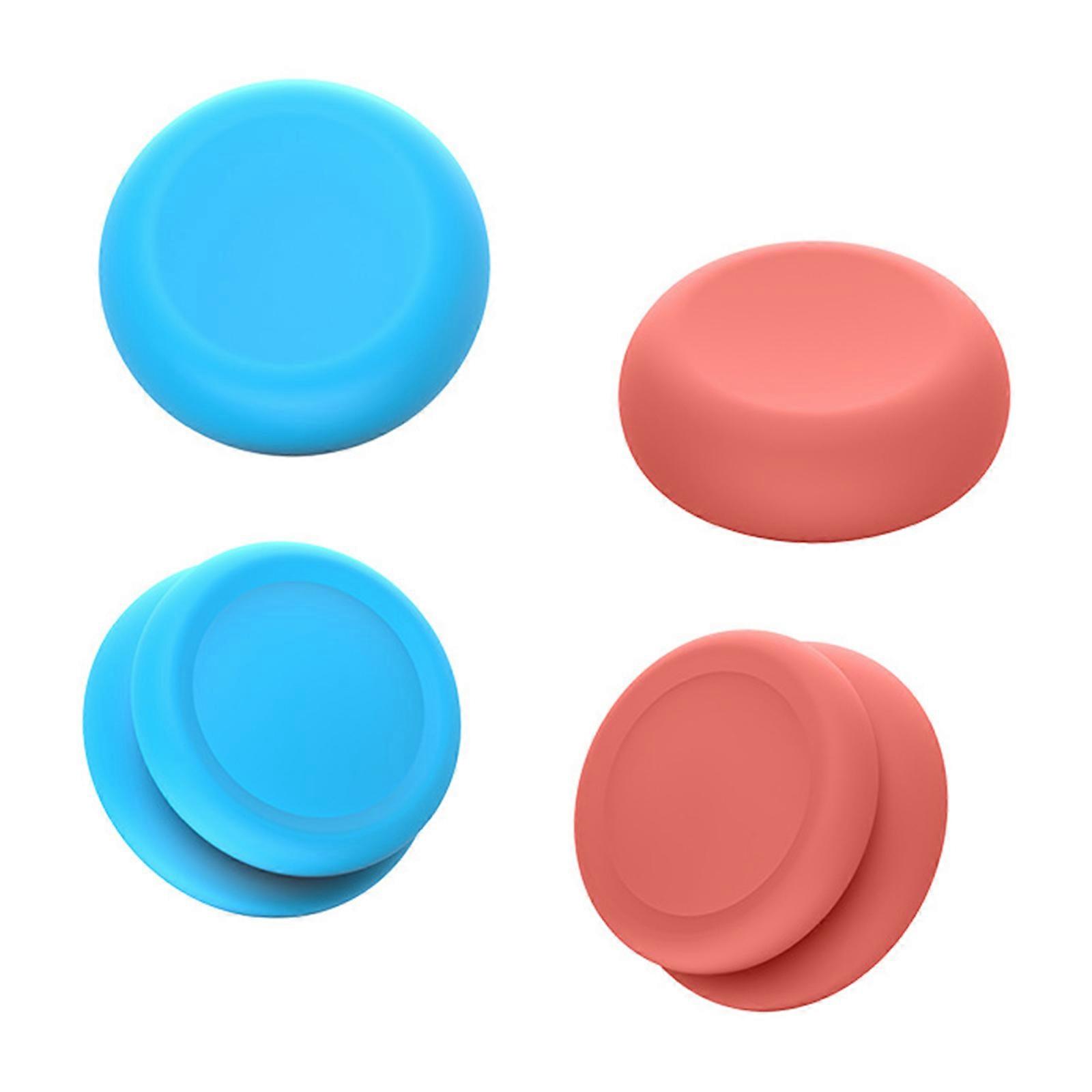 Thumbstick Covers Set of 4pcs Silicone Grips for NS2 Game Handle Prevent Slipping and Increase Control Accuracy Multicolor
