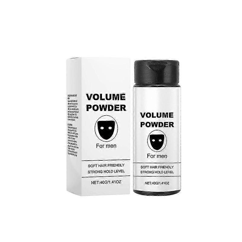 Volume Powder For Men Instantly Adds Texture And Volume Natural Ingredients Strong Hold 40g Color Protection