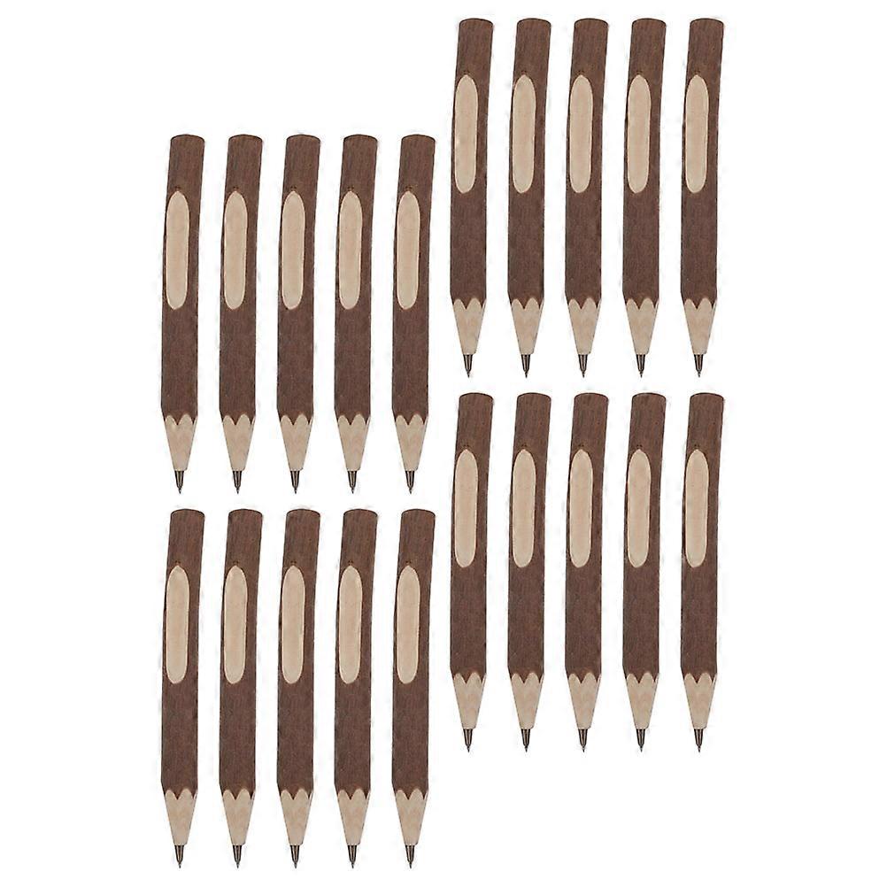Wooden Pencils 20Pcs Rustic Design Pencils For Kids Artists Nature-Themed Events 13X1X1Cm Smooth Writing Tools