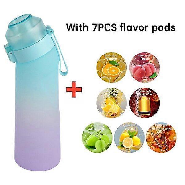 Scented drinking cup, 7 rings, 650 ml, convenient handle, multi-functional