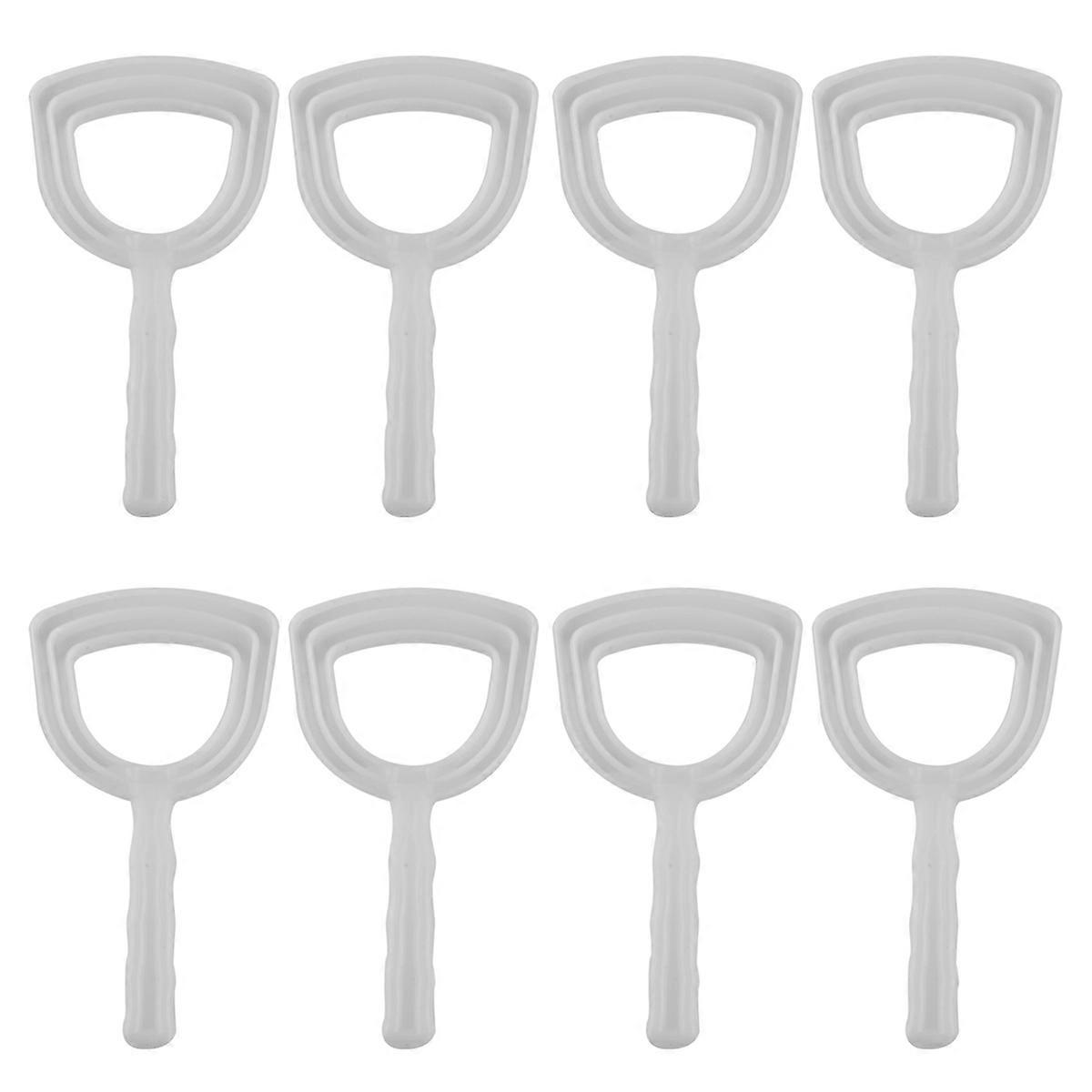 2X Meat Scraper Bone Dust Scraper Bone Scraper White Poly Scraper Bone Dust Remover Square Bone Dust