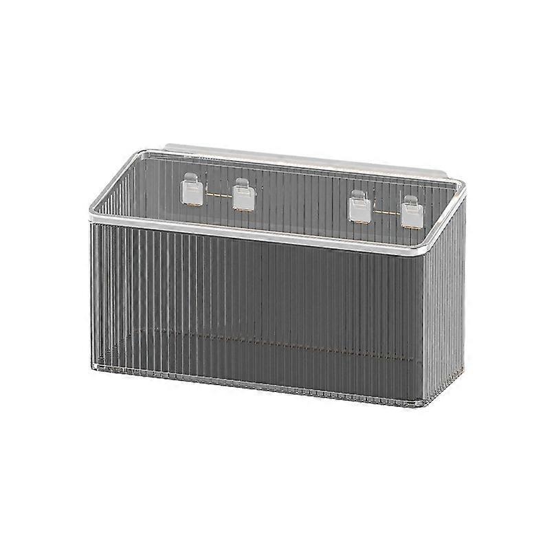 Wall mounted storage box adhesive wall mounted plastic storage box