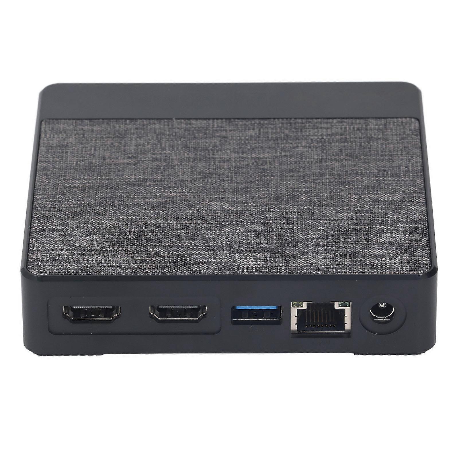 Mini PC N4000 6GB DDR4 64GB eMMC + 128GB SSD 4K UHD UK Plug