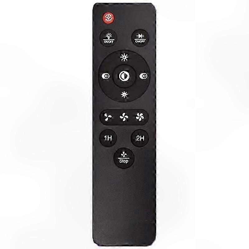 Dimmable and Color-Changing Ceiling Fan Light with Remote Control, Soft Touch Buttons, Durable and Responsive