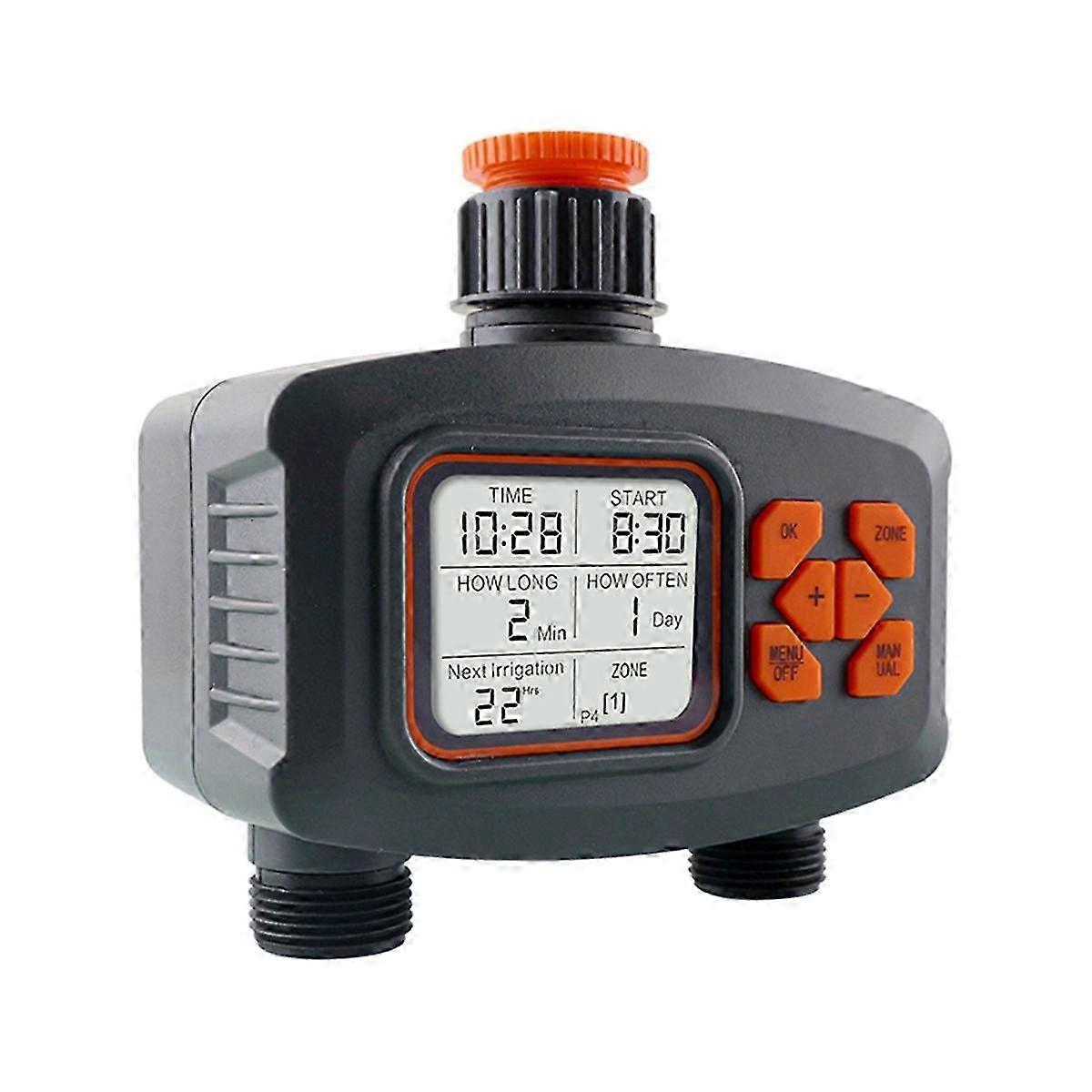 2-Way Water Timer LCD Display Timer IP65 Automatic Controller System