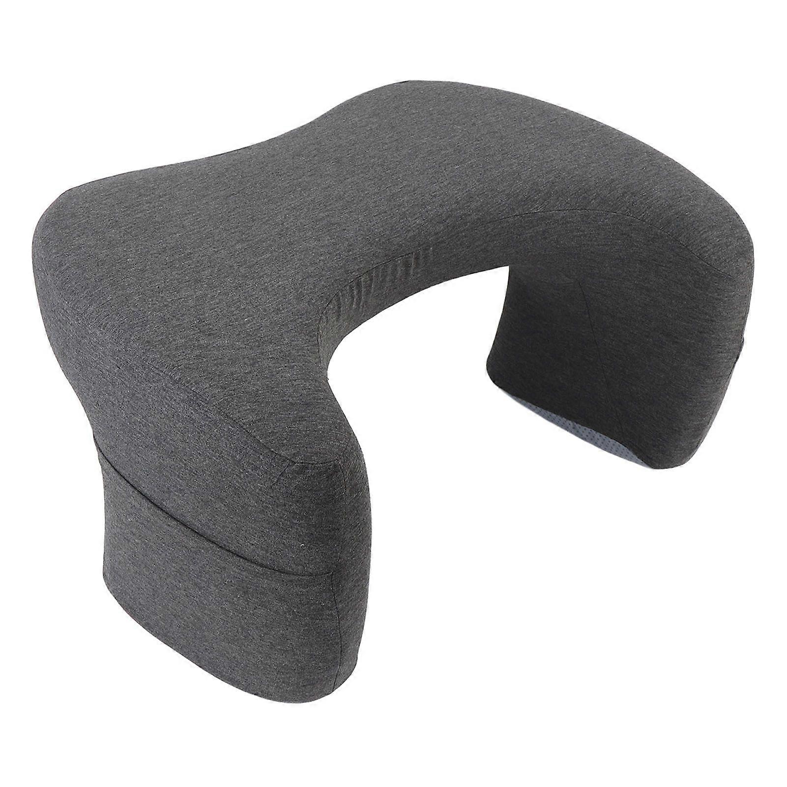 Armrest Gaming Pillow Memory Foam Lap Desk Pillow Reading Gaming Pillow with Pockets for Sofa and Bed