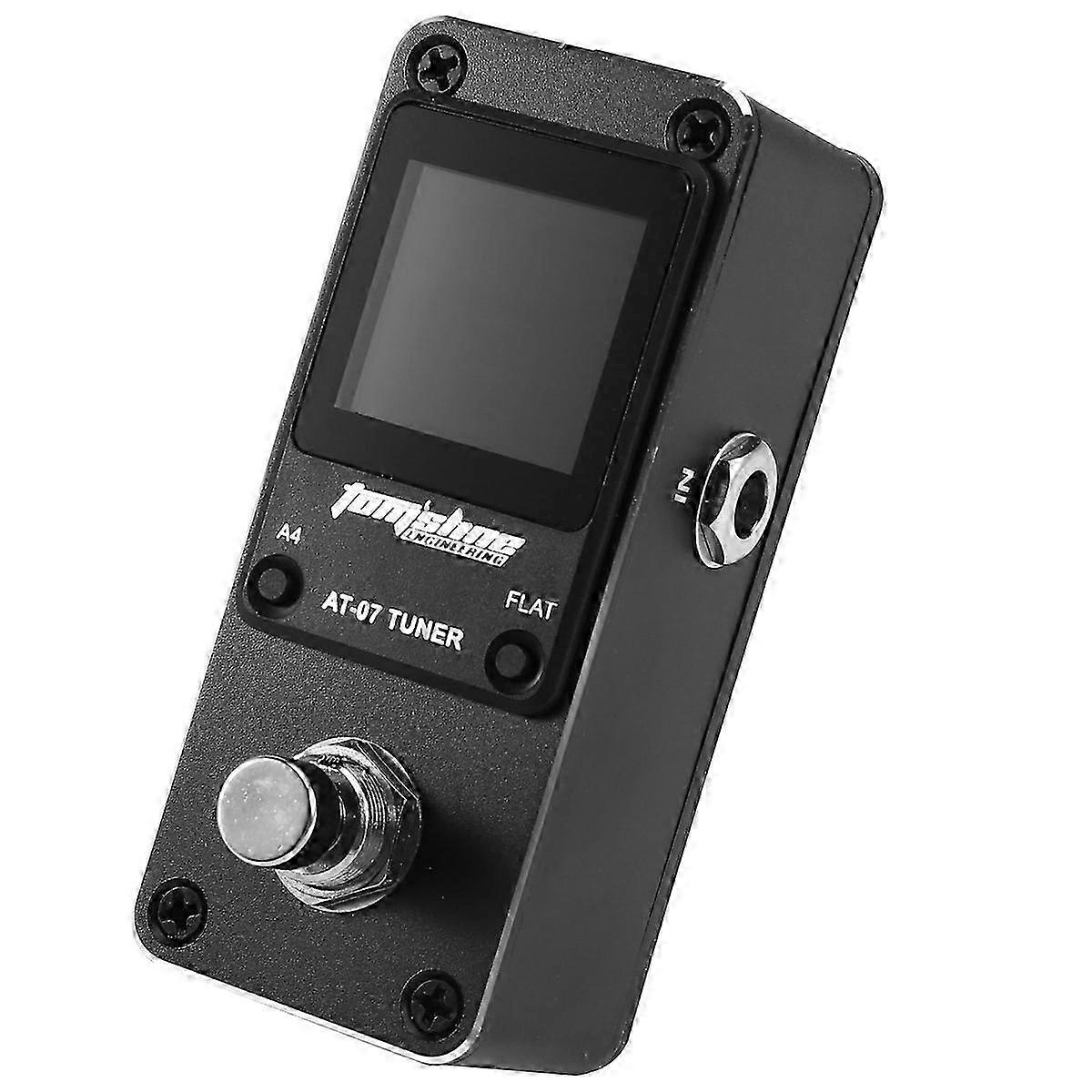 TOM'SLINE ENGINEERING AT-07 Tuner Electric Guitar Tuner Bass Foot Tuner