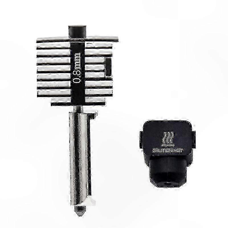 Durable Steel Nozzle Hotend for 3D Printers, Compatible with A1 Mini Models