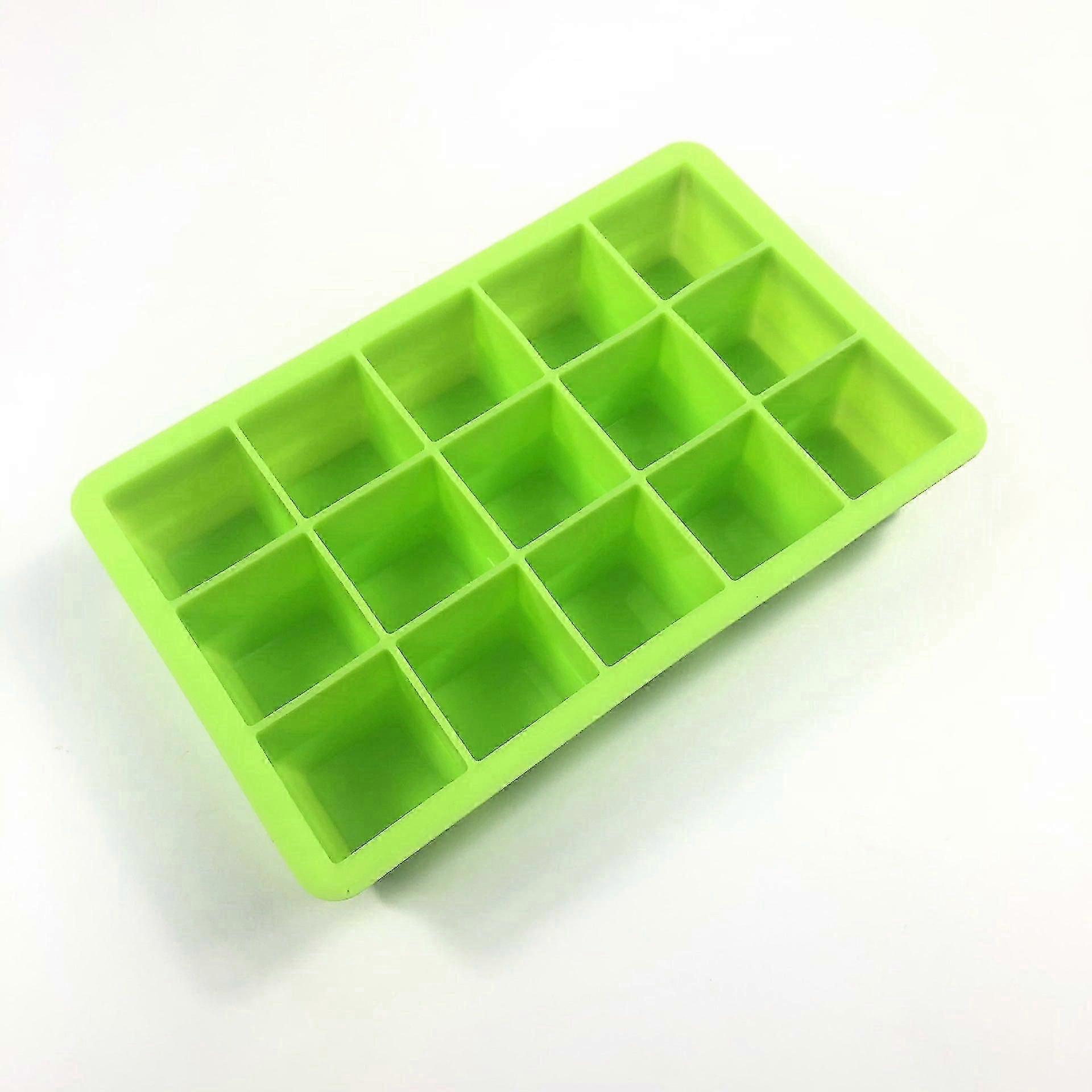Ice Cube Trays Moids Frozen Storage Containers For Chocolate Cold Drinks Silicone 15 Cells No936