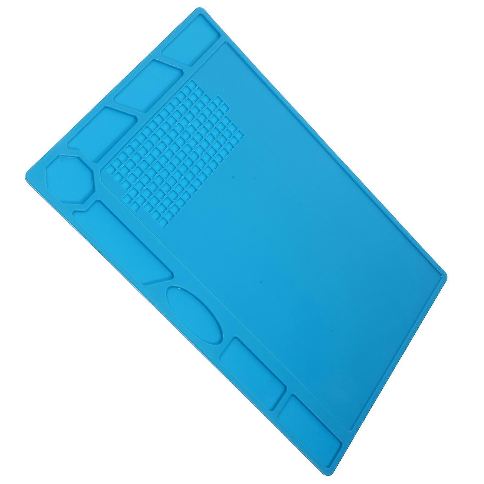 Insulated Soldering Mat For Repair Work Design 32.00X23.00X1.00cm Workbench Insulation 1Pack