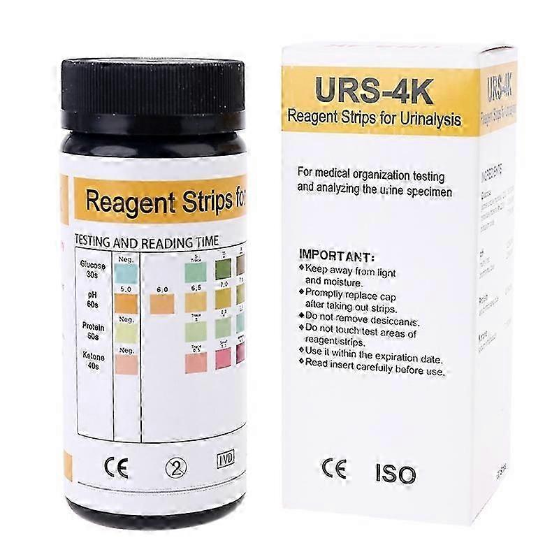 Urinalysis Test Strips 100 Count for Fast Urine Testing