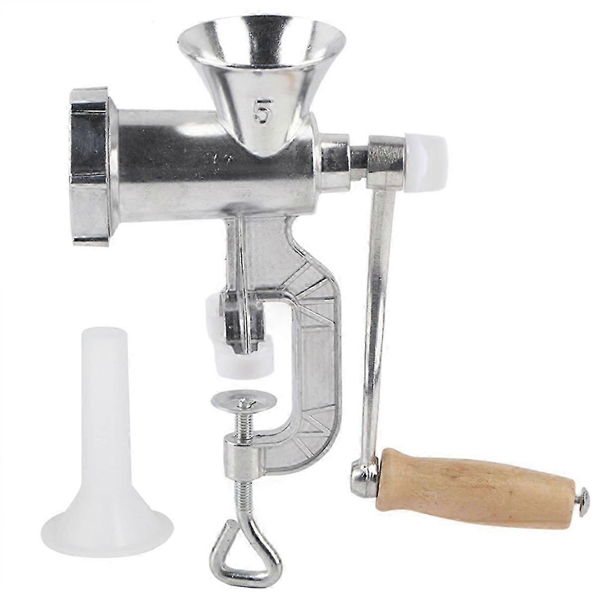 Aluminum Alloy Manual Meat Grinder Sausage Maker Kitchen Tool