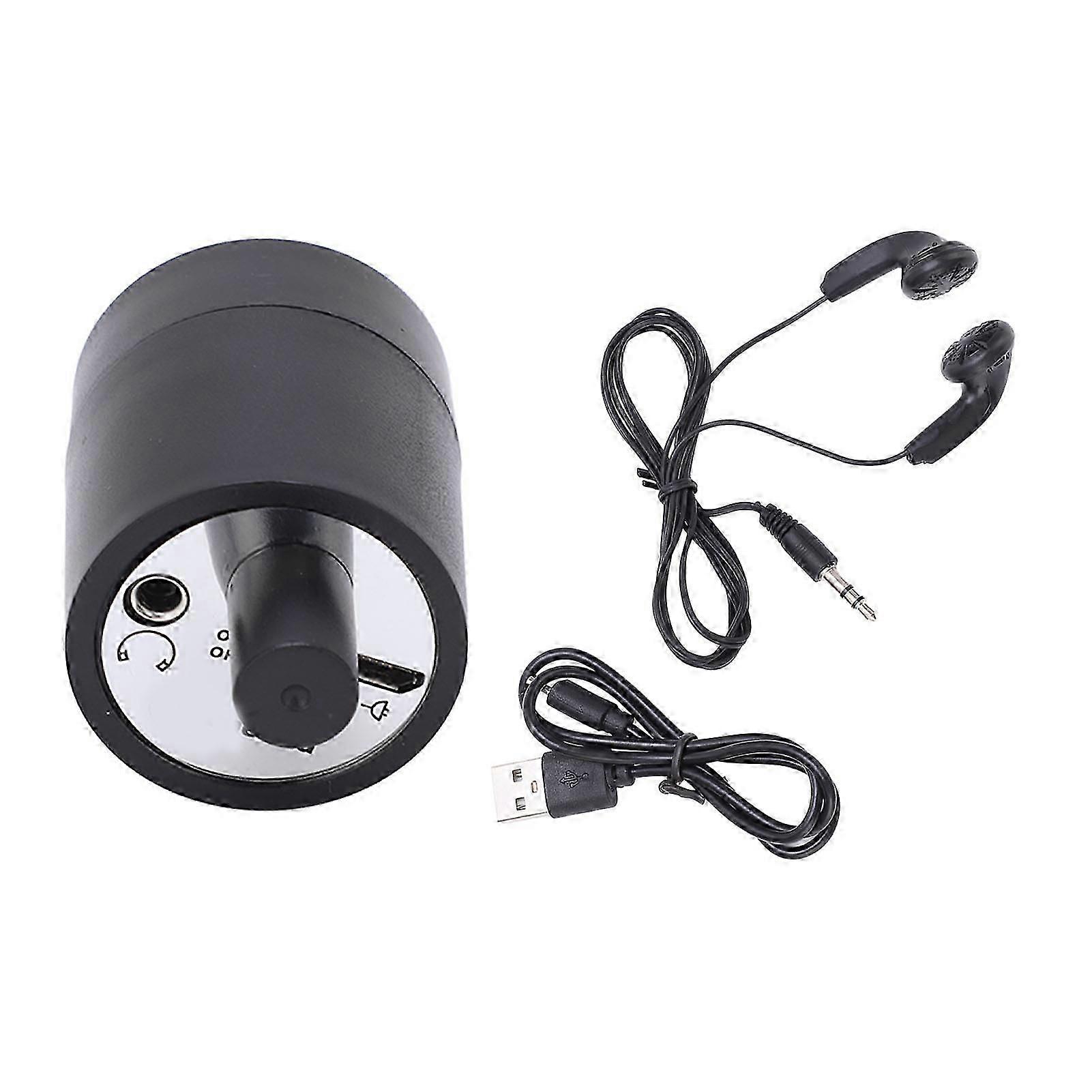 o Listening Wiretap Device High Accuracy Sound Amplifier Wall Listening Device With Earphone for Water Gas Leakage Testing