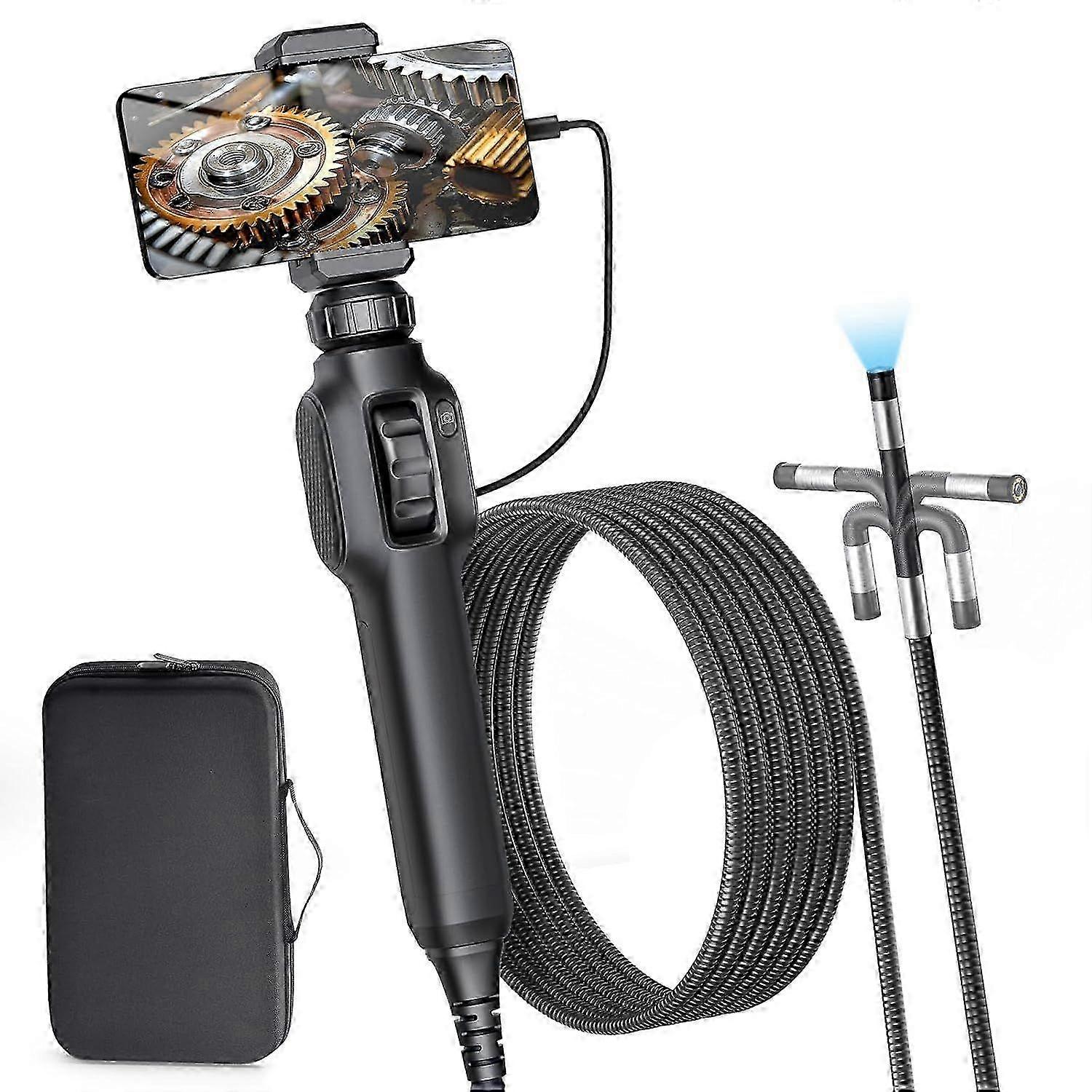High quality  360 Articulating Borescope, Two-Way Endoscope Camera