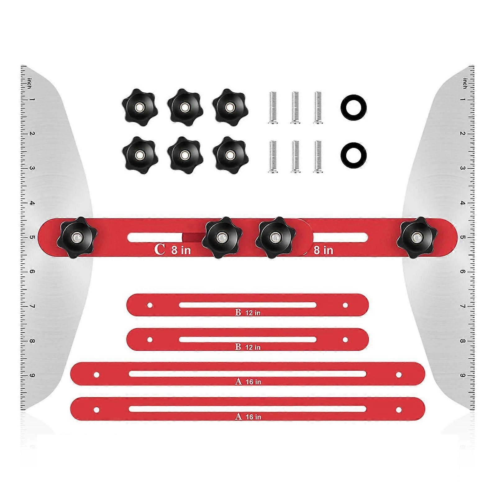 Stair Treads Measuring Tool 10In To 53In Adjustable Gauge Template For Stair Treads Multifunction Tool