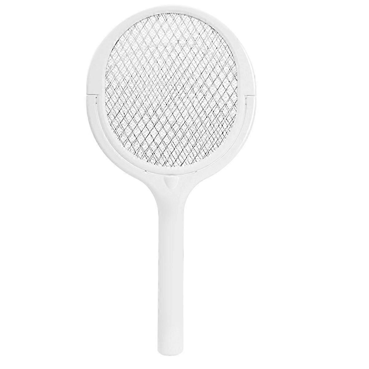Rotating Head Rechargeable Fly Swatter Electric Fly Swatter Racket