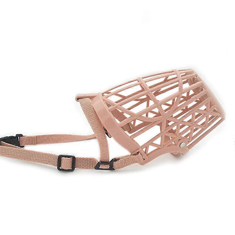 Soft Plastic Dog Muzzles, Adjustable Anti-Bite, Breathable and Comfortable