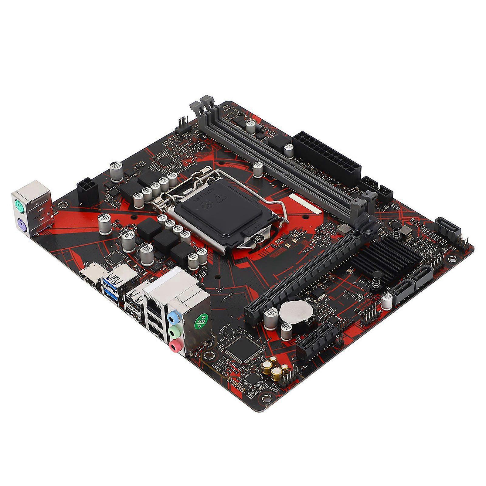EX H410M V3 M ATX Motherboard 2-Channel DDR4 64GB, 3x SATA III
