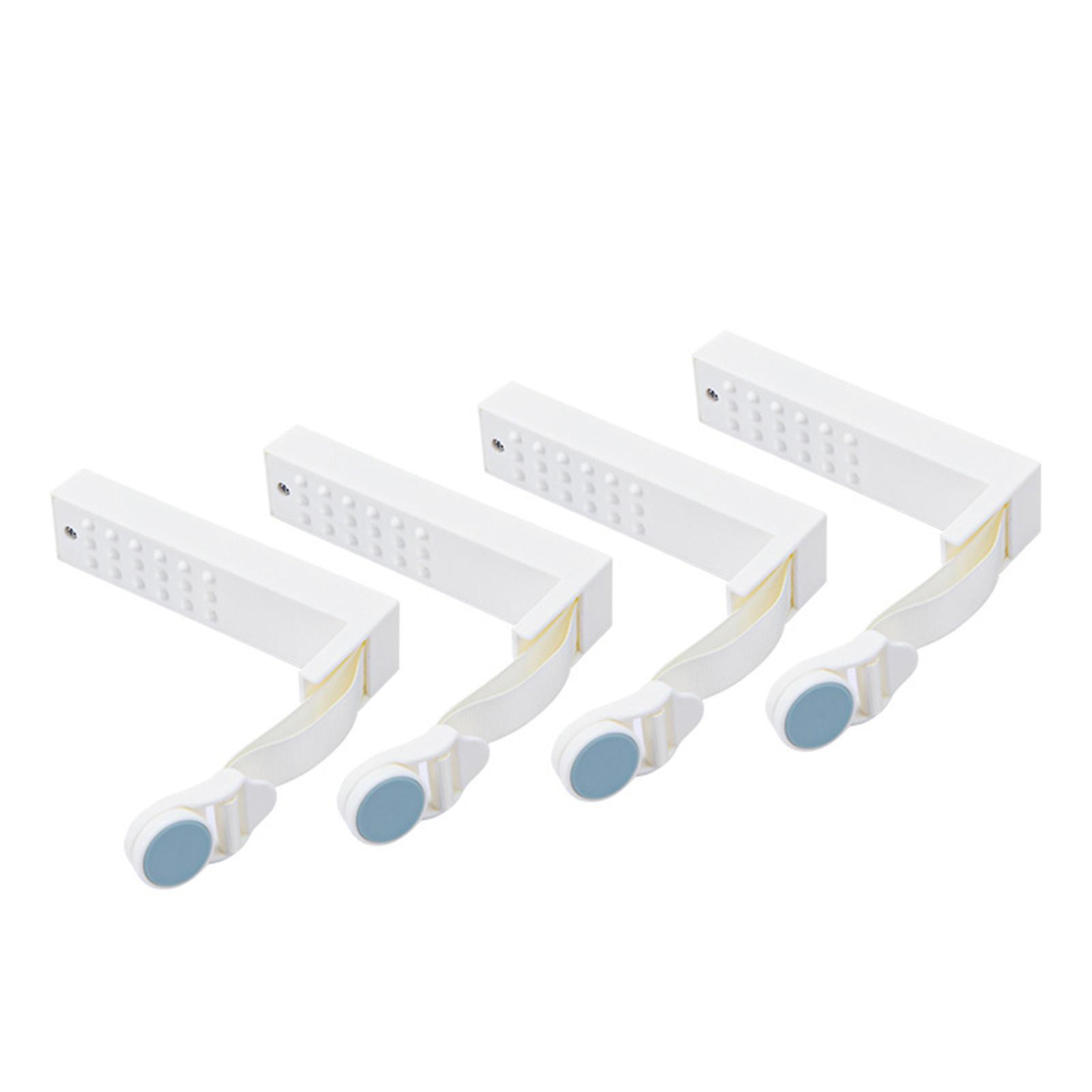 4pc Sheet Holder Clips Quilt Cover Fixed Automatic Retractable Household