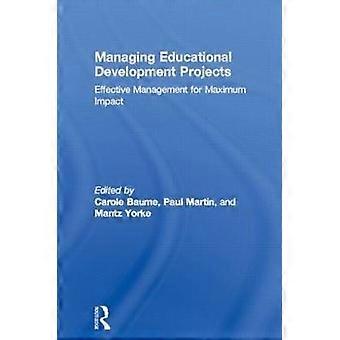 Gestione di progetti di sviluppo educativo