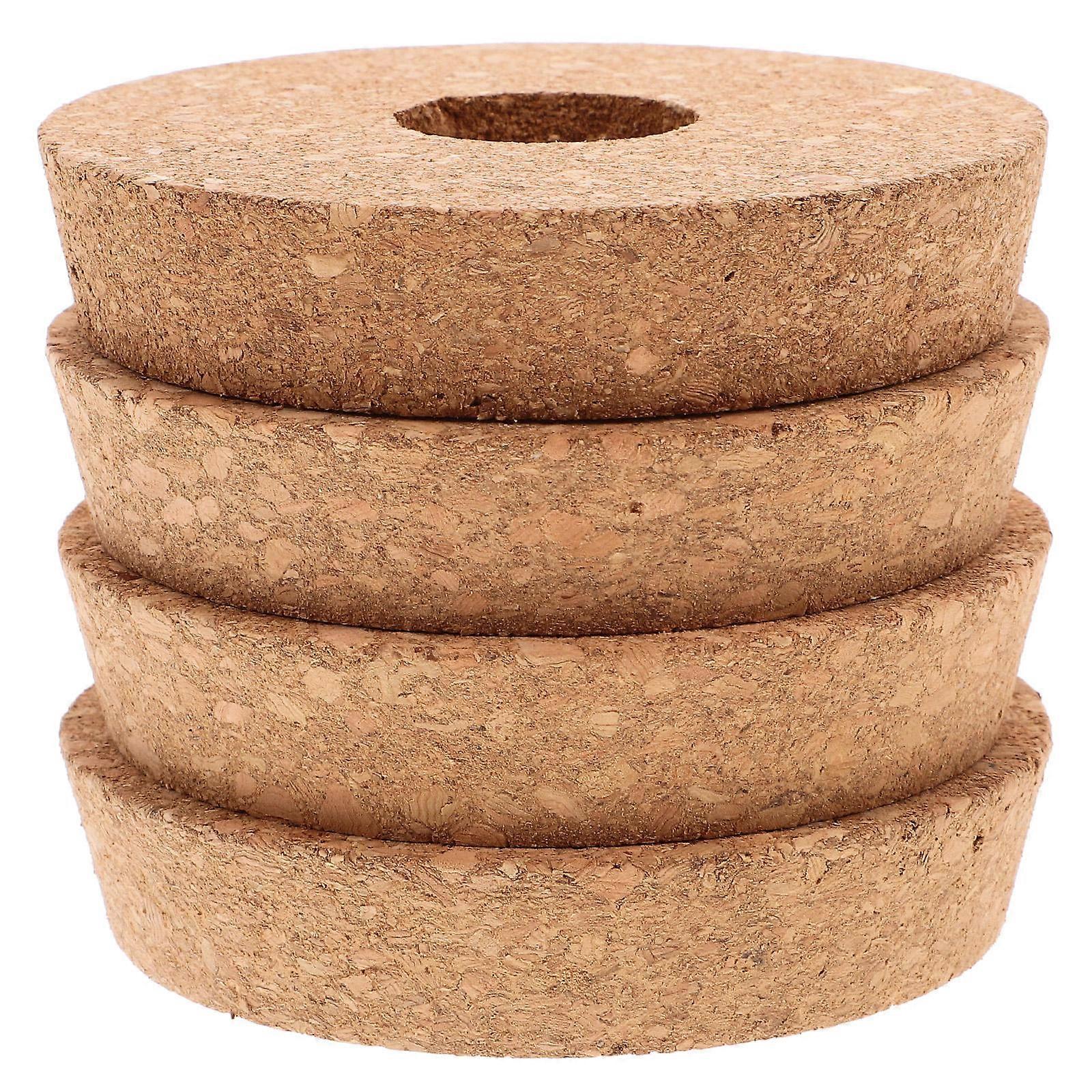 Wood Lid for Hydroponic Vase with Hollow Design 12Pcs