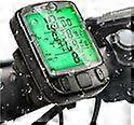 Bicycle computer - 27 functions - Backlight - Water resistant - Waterproof -
