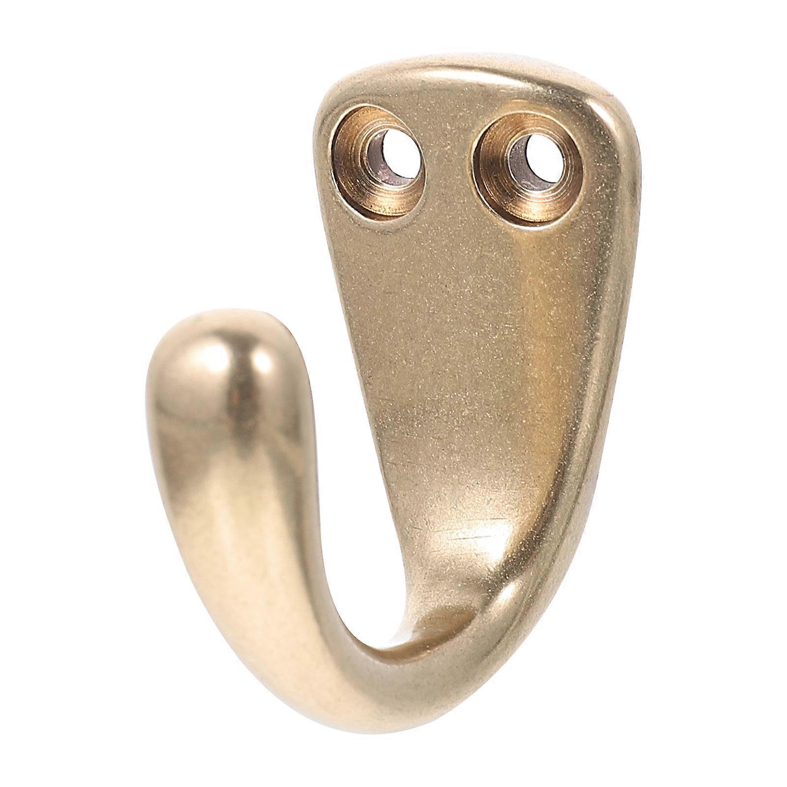 Golden Copper Hook for Home Use 1Set Wall Mounted Coat Hook