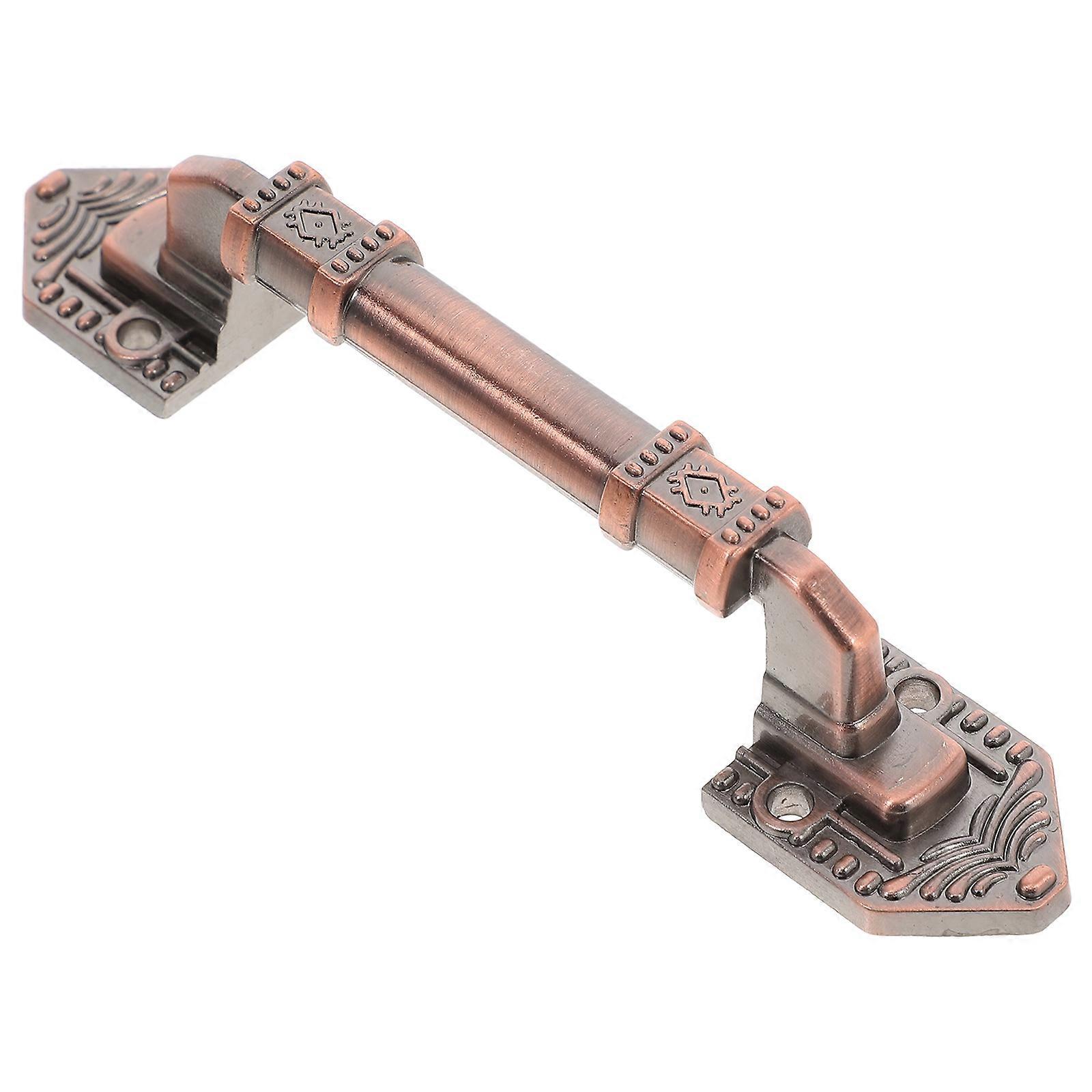 Antique European Style Door Pull Handle for Wooden Doors 4Pcs Set