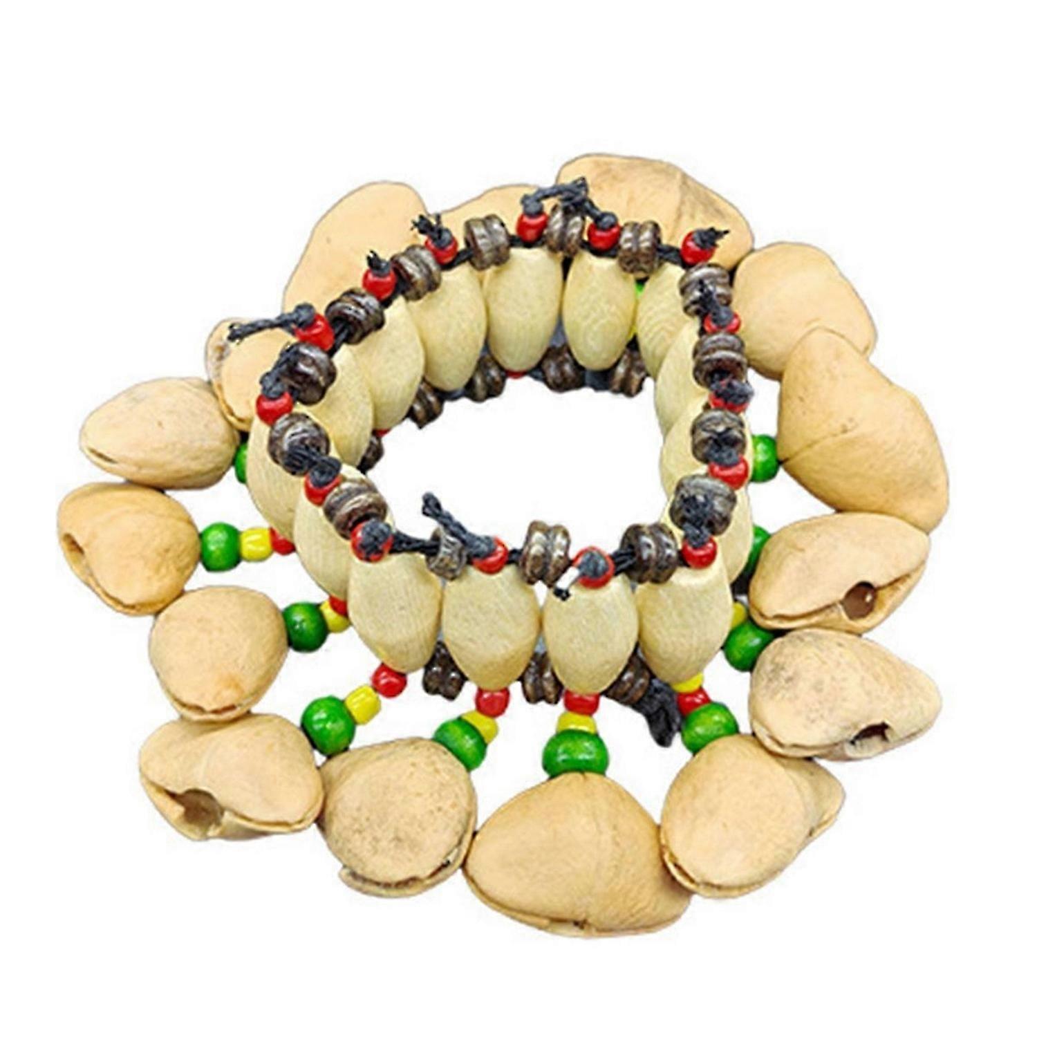 Indonesian Handmade Fruit Shell Hand Bell As Shown