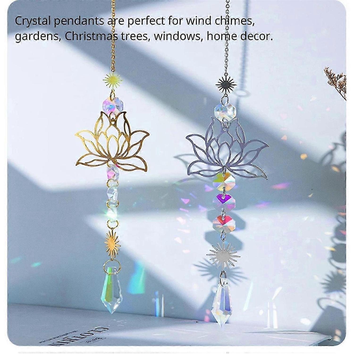 1Pc Artificial Crystal Suncatcher Charm B