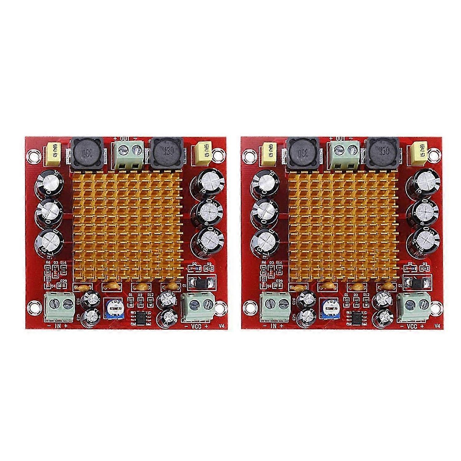 2X Channel Power Amplifier Board 150W New Single-Channel Digital Amplifier Board Power Amp Module 12