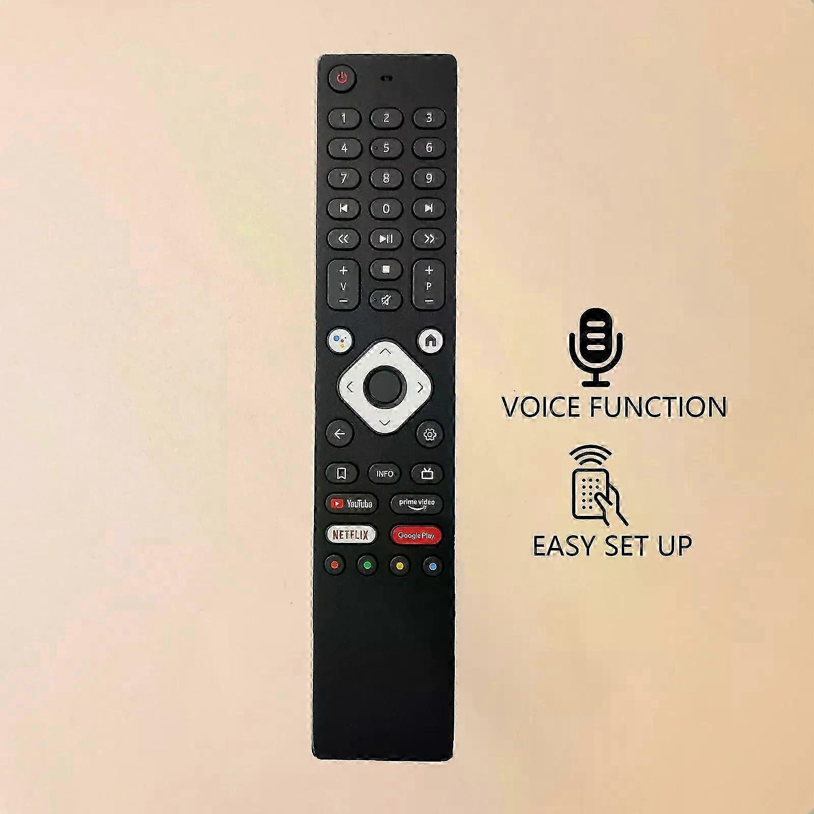 يخدع جهاز التحكم عن بعد الصوتي الأصلي من نوكيا لتلفزيون Nokia Streaming Box 8000 & 8010