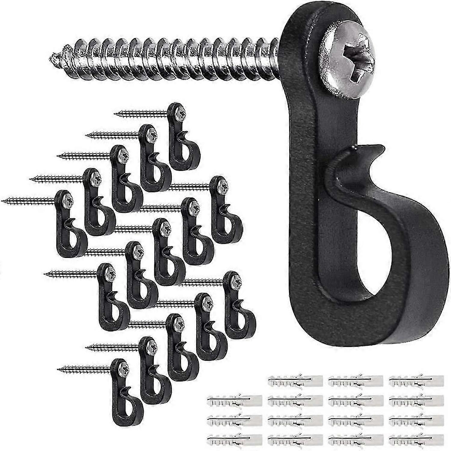 15pcs Outdoor Tinsel Hooks, for Hanging String Lights