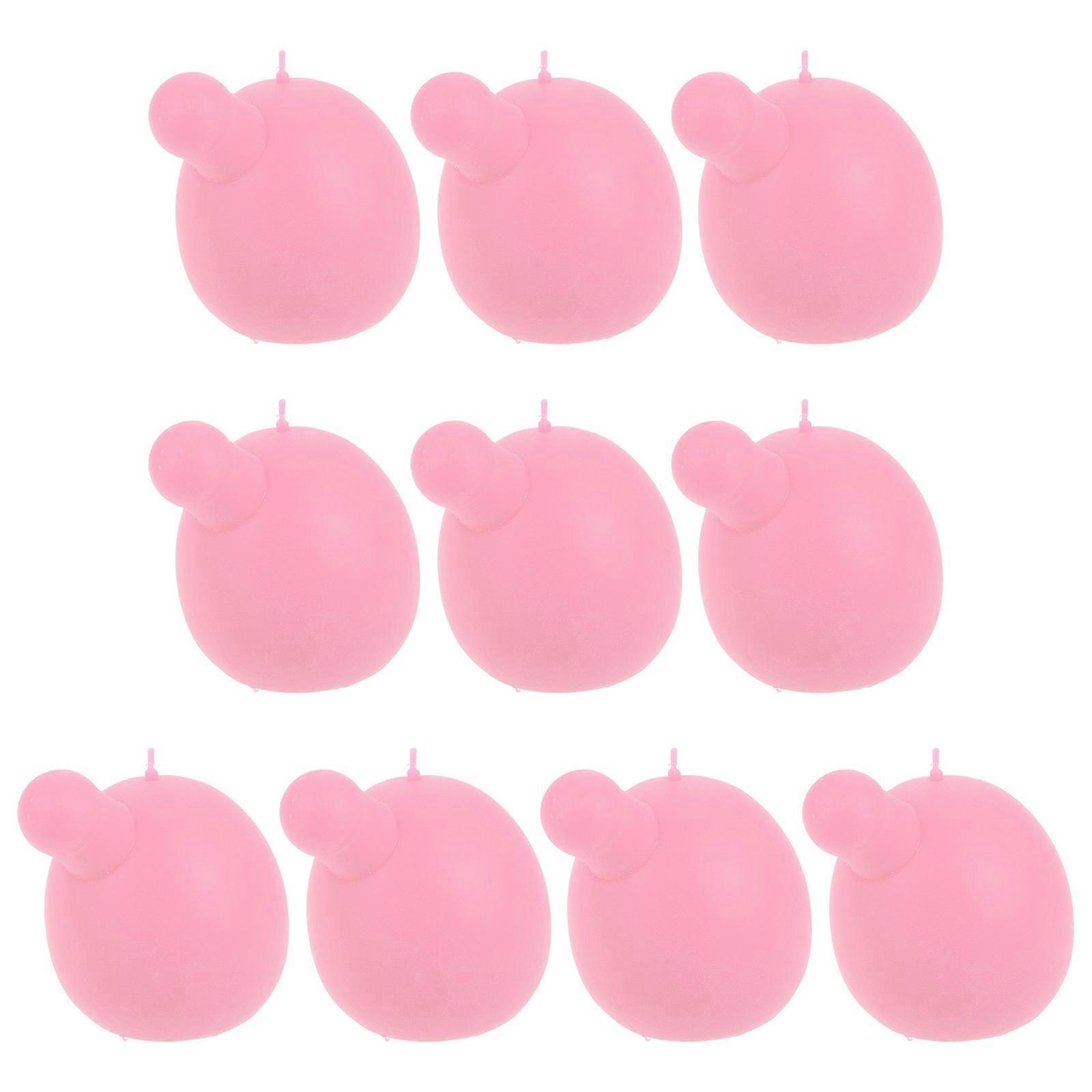 Pink Squeeze Stress Ball Insert for Toys with 10Pcs Bubble Core Accessories
