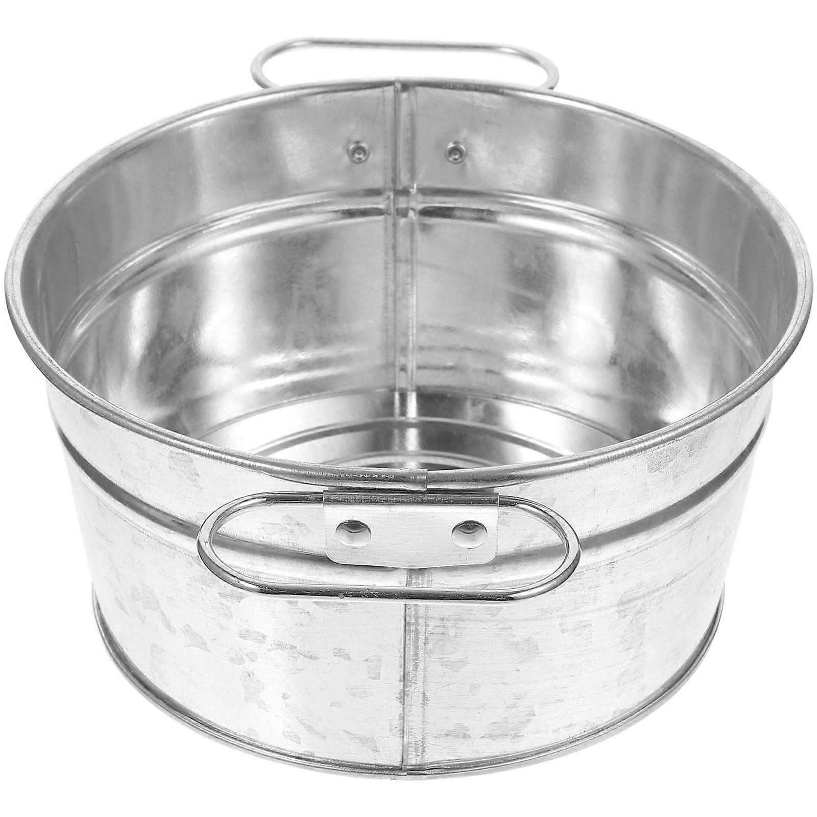 French Fries Serving Plate for Storage 1 Multi-Use Food Storage Bucket