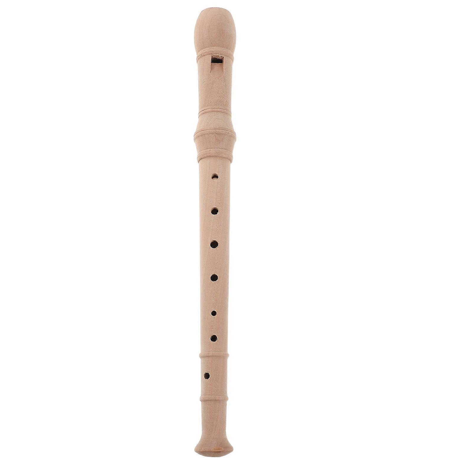 Kids Recorder Instrument Wooden Flute for Beginner Music Learning 3Pcs