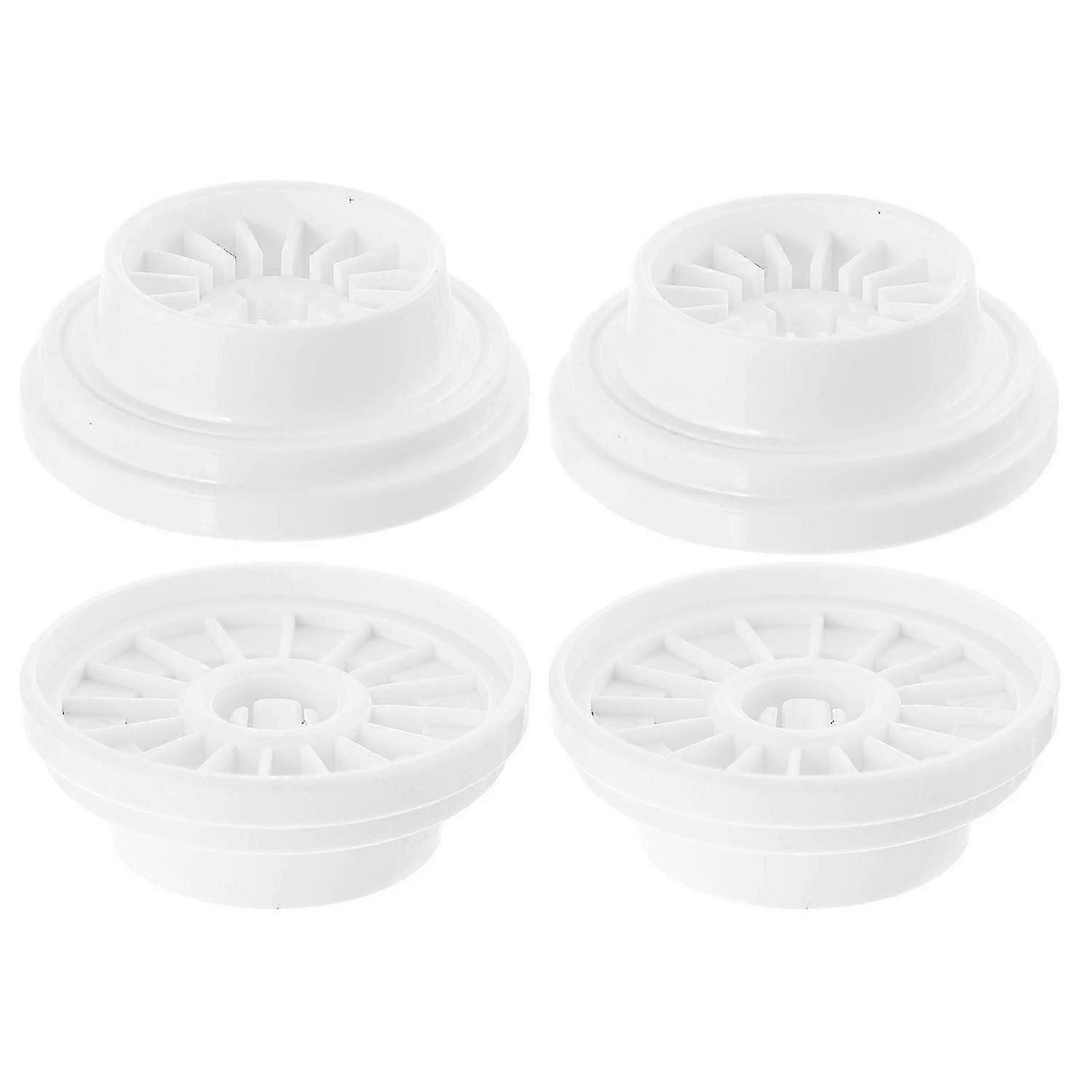 4 Pcs Plastic Sewing Machine Spool Pin Caps - Durable Sewing Spool Caps for Secure Thread Holding and Organization