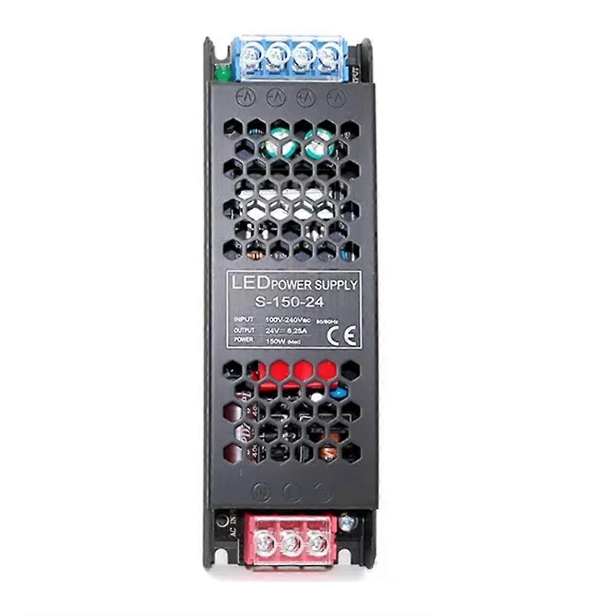 Constant Voltage Power Supply 150W Thin Driver for LED Strips DC 24V Lighting  former Ultra Thin Driver