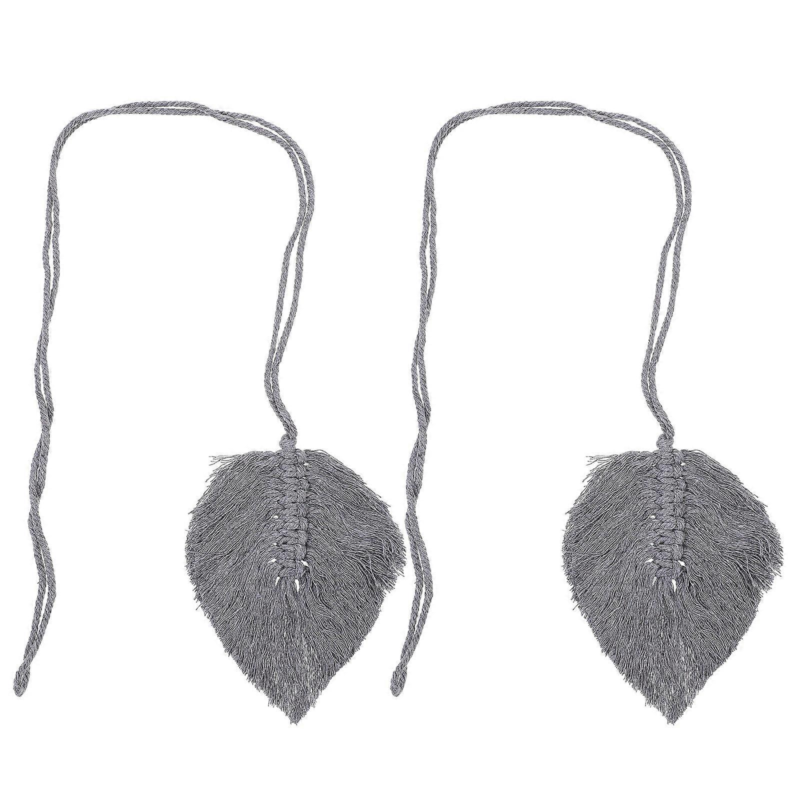 Decorative Curtain Tie Rope for Home Use 2Pcs Household Curtain Fixing Tiebacks